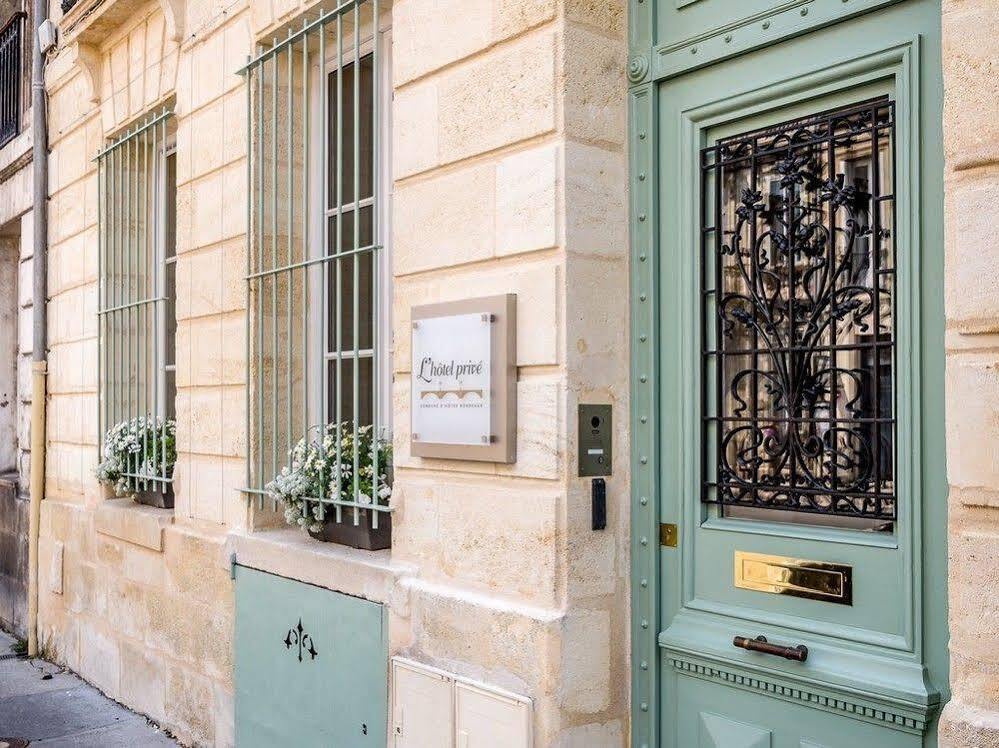 L'Hotel Prive Demeure D'Hotes Bordeaux Eksteriør billede